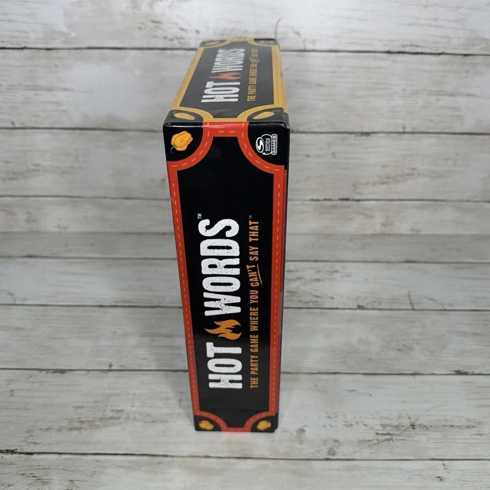 Hot Words Board Game Spin Master Word Guessing Party Game Complete Ages 12+